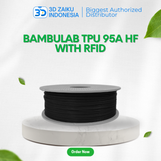 Bambulab TPU 95A HF 3D Filament High Flow Fast 3D Printing Klipper High Speed with RFID 